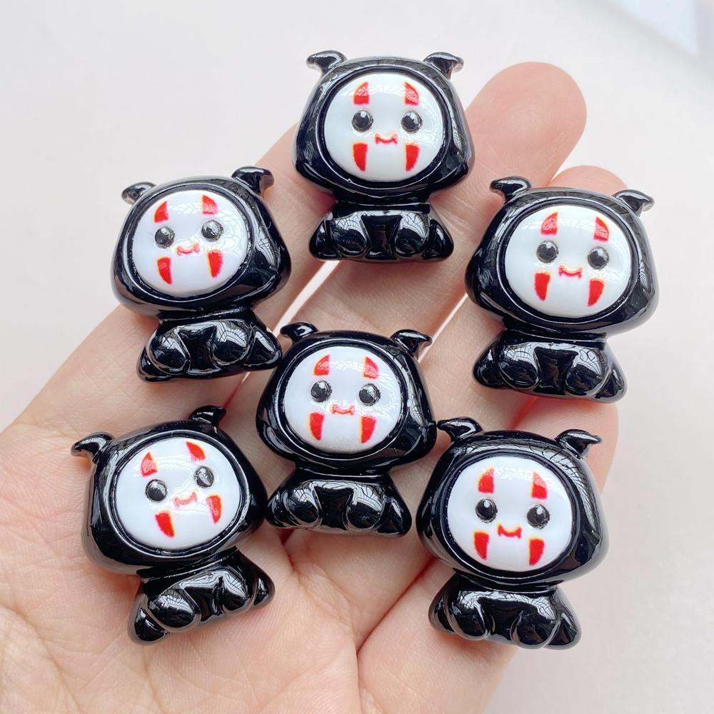 10 шт. Каваи Милые Мультяшные Серия Хэллоуин Плоская Задняя Часть Смола Скрапбукинг DIY Ювелирные Изделия Ремесло Украшение Аксессуар