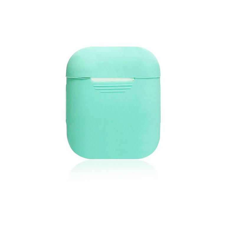 Противоударный мягкий силиконовый защитный чехол для наушников Airpods 1/2