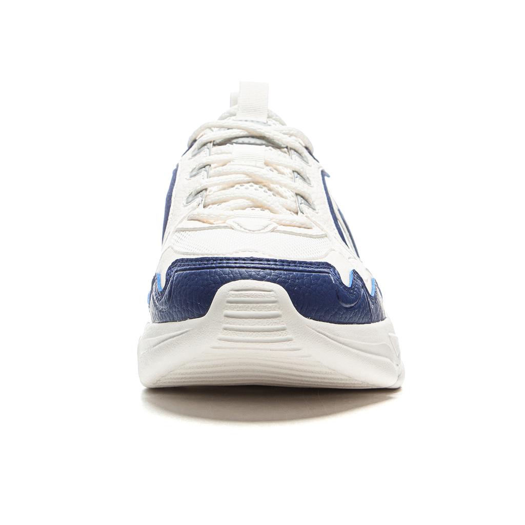 Li Ning Cloud Sea Versatile Retro Thick Sole Height Increasing Shock Absorbing Non-Slip Wear-Resistant Support Low-Top Dad Shoes Men Sneaker AGCU305-2