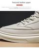 2023 Autumn British Men's Casual White Sneakers - Trendy All-Match Footwear for Spring and Autumn