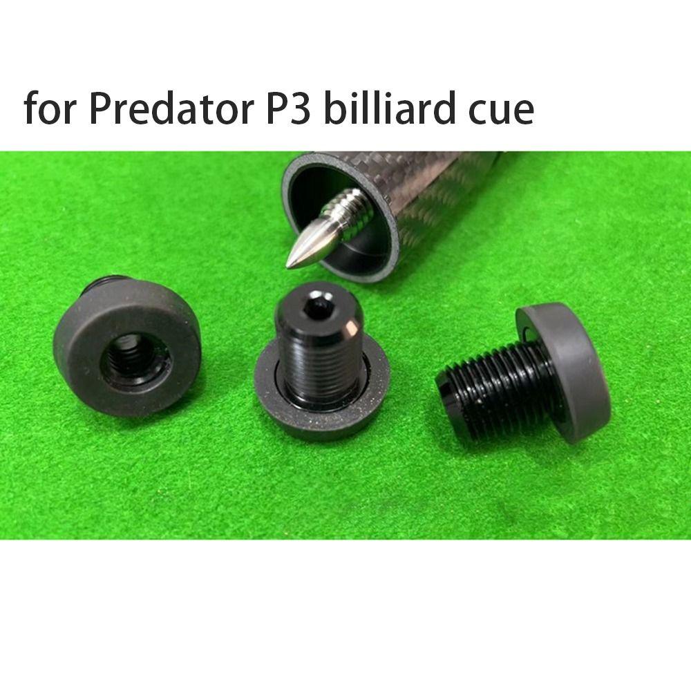 1Pcs Bottom Cover Back Plug Screw Pool Cue Bottom Bumper Protector for MEZZ/Universal/HOW/PERI