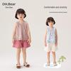 Летний хлопковый комплект для девочек Ohm Bear