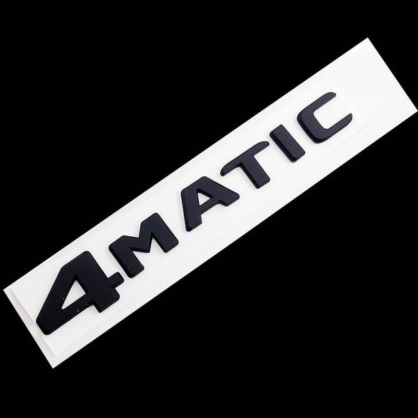 4MATIC 4 MATIC багажник автомобиля хромированные черные буквы эмблема наклейка для ABCEGS ML SL CL GLA CLA Class