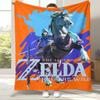 Ретро Z-Zelda Мультяшный Линк Игры Фланелевое Одеяло, Ультра Мягкий Теплый Плюшевый Плед для Дома Спальни Кровати Дивана Походного Пикника Ребенка