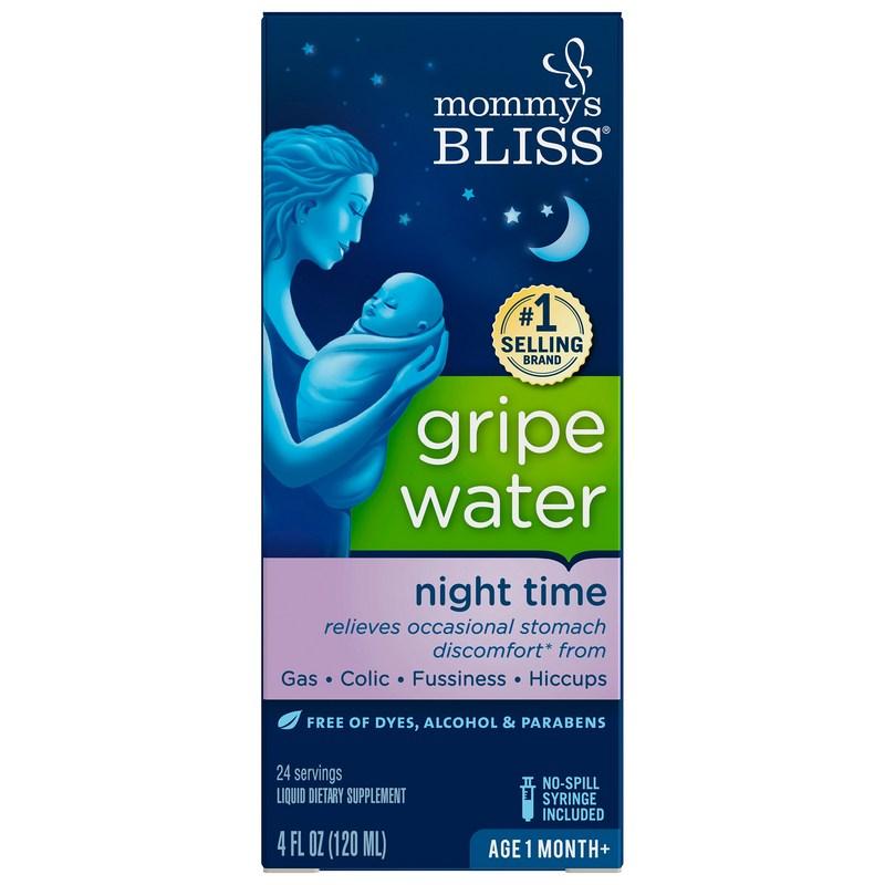 Mommy's Bliss Night Time Greif Colic Soothing Water 120ml, 1 unit