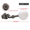 1 шт. Поплавковый шаровой клапан 1/2" или 3/4" Пластиковый регулируемый водяной поплавковый шаровой клапан для водонапорной башни, резервуара для воды, поилки для скота