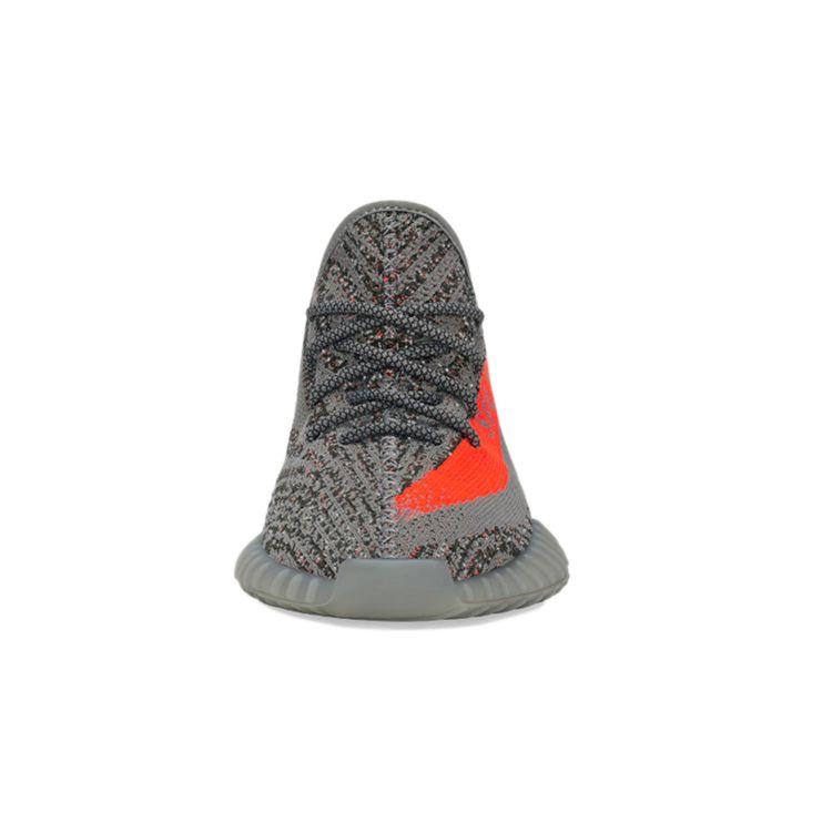 adidas Yeezy Boost 350 V2 Beluga Светоотражающие кроссовки унисекс Серый Steeple-Gray Solar-Red GW1229