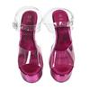 Women's Catwalk Model High Heels Thin Heel Sexy Waterproof Table 15cm High Super High Heel Sandals  LFD-8661-Q38