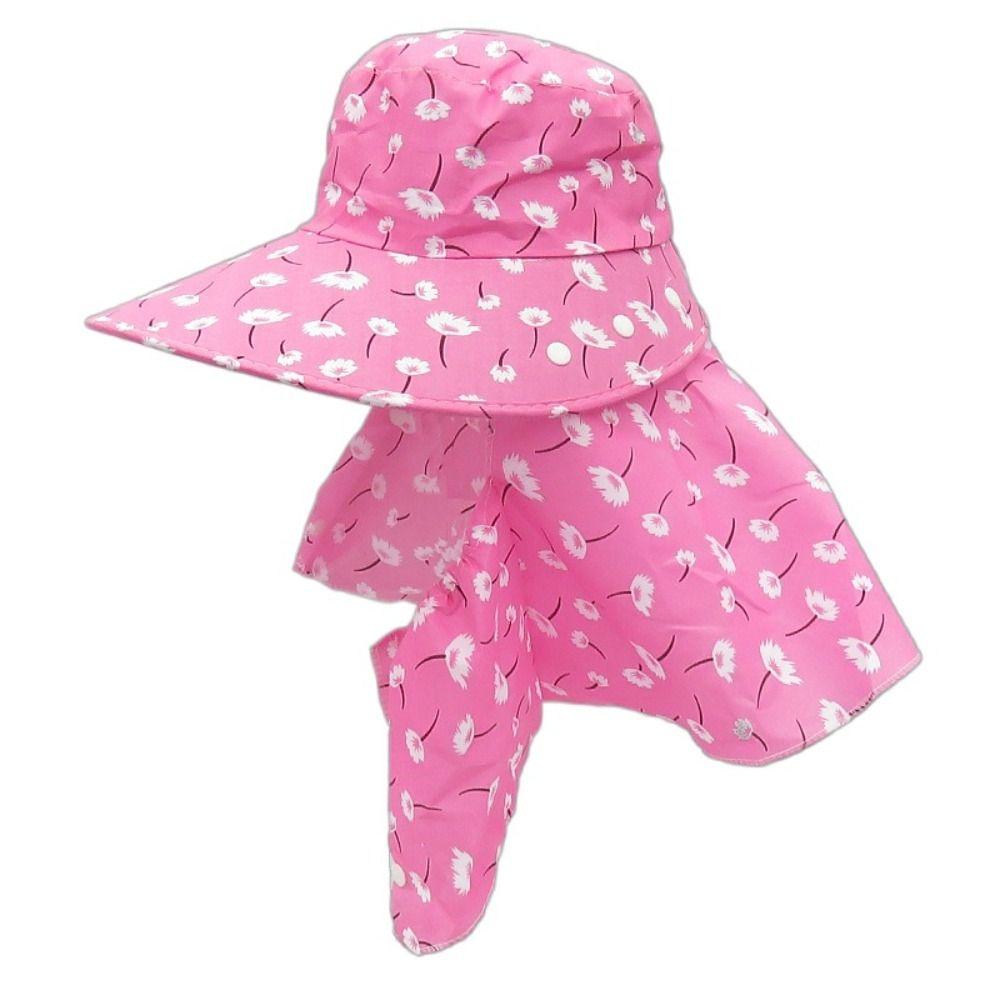 Женская кепка для сбора чая, УФ-защита, сельскохозяйственная рабочая шляпа, новые солнцезащитные шляпы с цветочным принтом