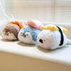 Cute Seal Plush Toy Soft Pillow Lifelike Stuffed Marine Life Sea Otter Soft Doll Simulation Seal Cushion Christmas Birthday Gift