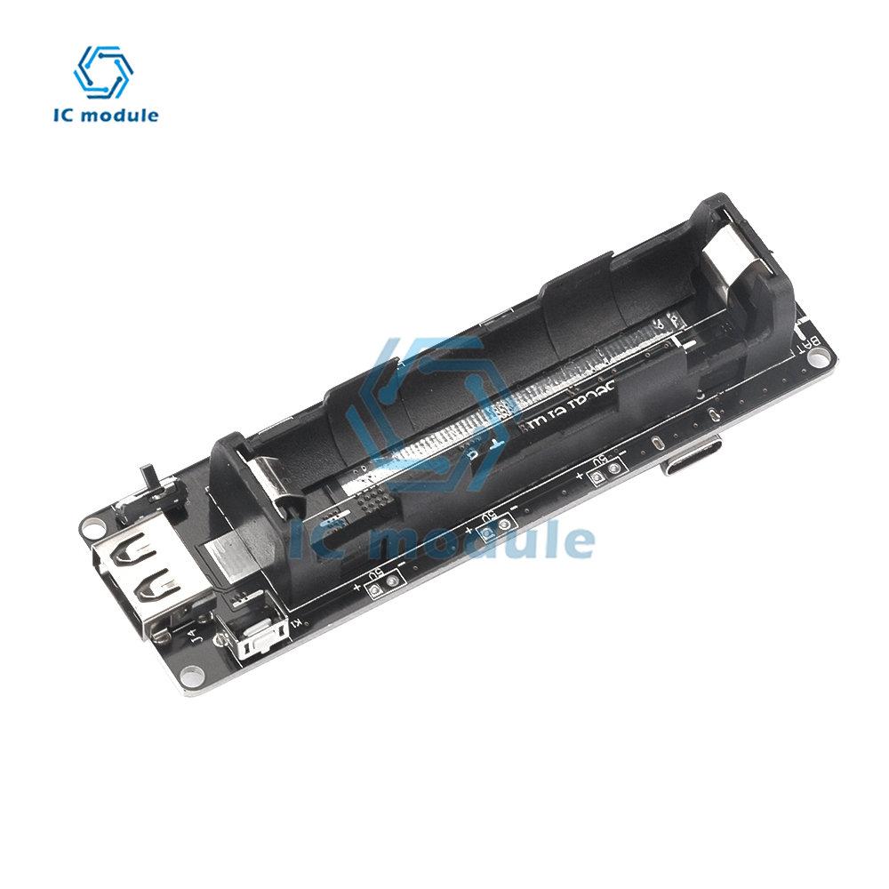 WEMOS 18650 Battery Holder ESP32 18650 Lithium Battery Expansion Board V3 Mobile Power Expansion Board SMD 2A/3V 1A Output