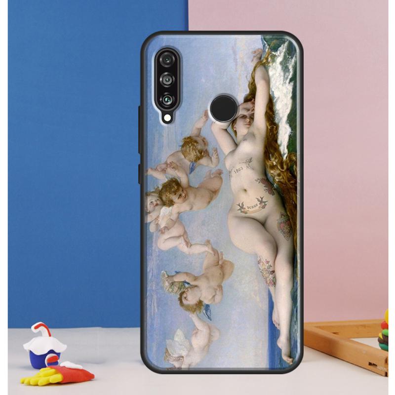 Арт-картина Рождение Венеры Чехол для Huawei Nova Y73 Y72 Y70 Y90 Y60 Y61 Y91 12s 12i 11i 8i 9 10 SE P30 P40 Lite P60 Pro