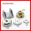 Heavy Duty Industrial Vacuum Suction Cup Base with Connecting Rod Fitting Bracket, ZPT PPX Seat Buffer Rod