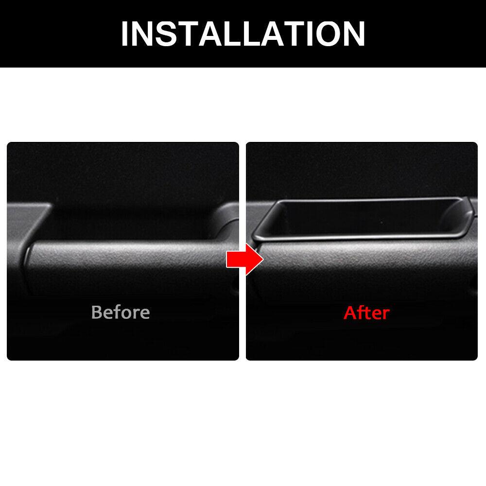 2 шт., автомобильный передний ряд, боковой подлокотник, ящик для хранения, карман с ручкой, контейнер для уборки, контейнер для Suzuki Jimny JB74 +