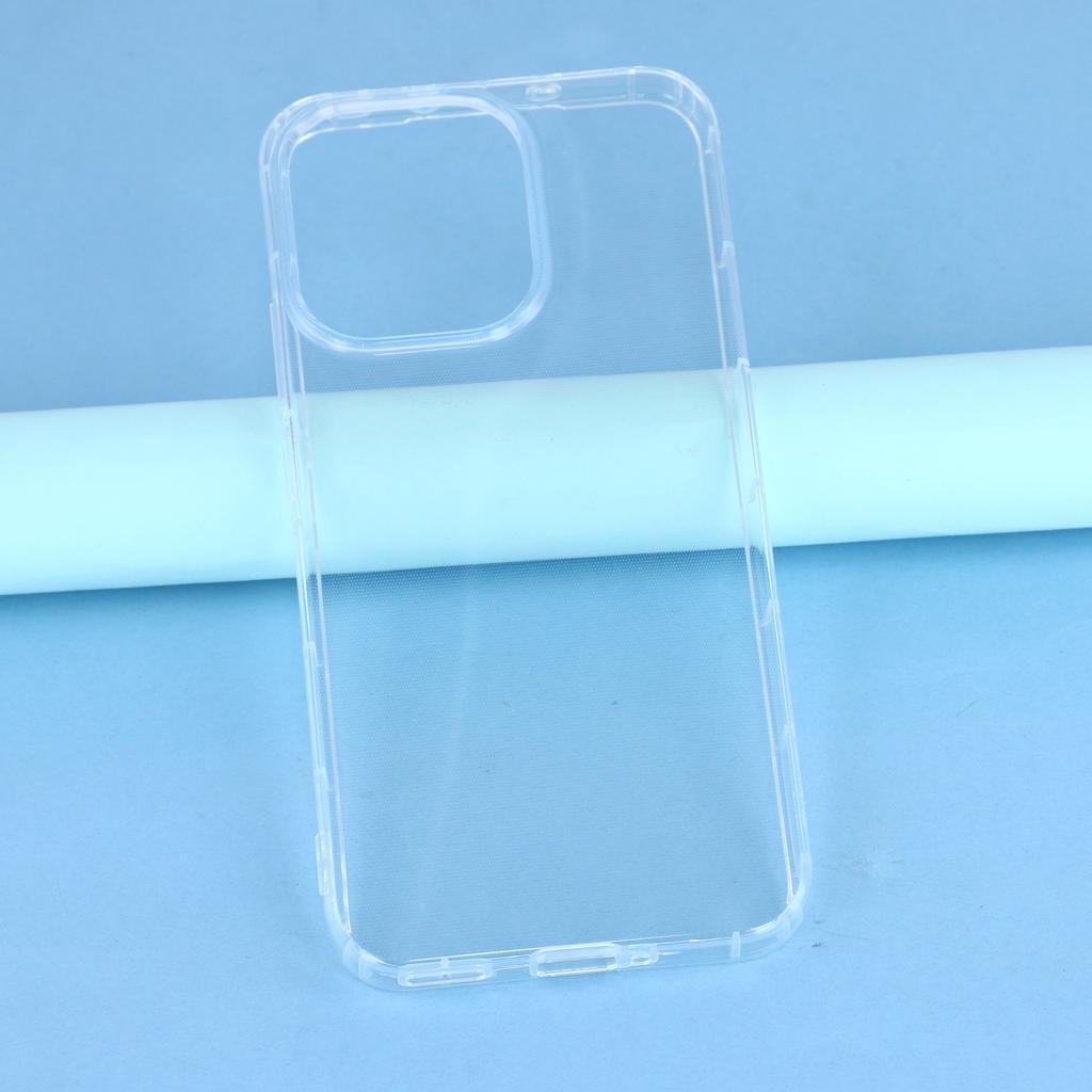 For Oppo Reno15 5G (Global) / Reno15c 5G (China) Case Transparent TPU Phone Back Cover Airbag Protection
