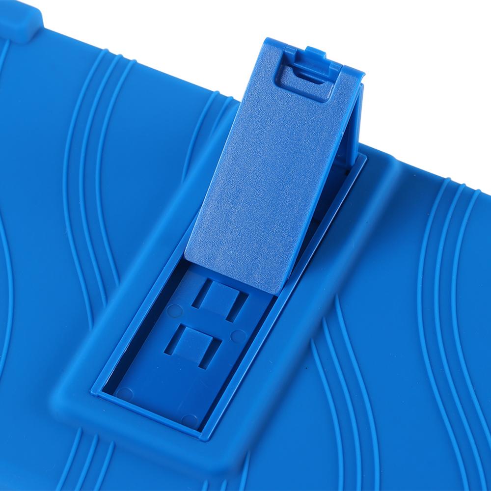 Силиконовый чехол для Teclast P85 с регулируемой подставкой и противоударными утолщенными углами.