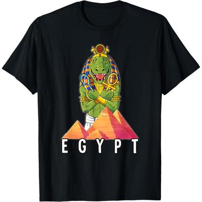 Египетский крокодил фараон футболка(1)