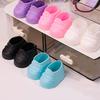 Standing 20cm Cotton Doll with Chubby Body Changing Into Shoes Plush Toys Dolls Boots Accessories