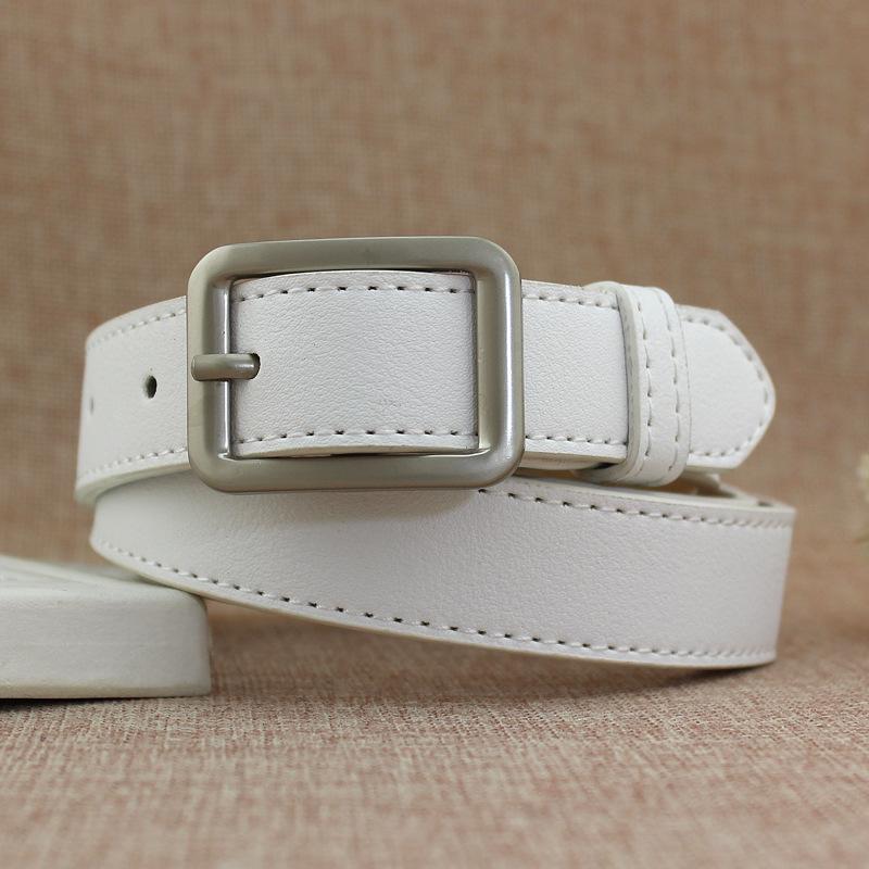 Женщины С Джинсами Широкий Пояс Студенческий Колледж Стиль Тонкий Пояс Модный Пояс