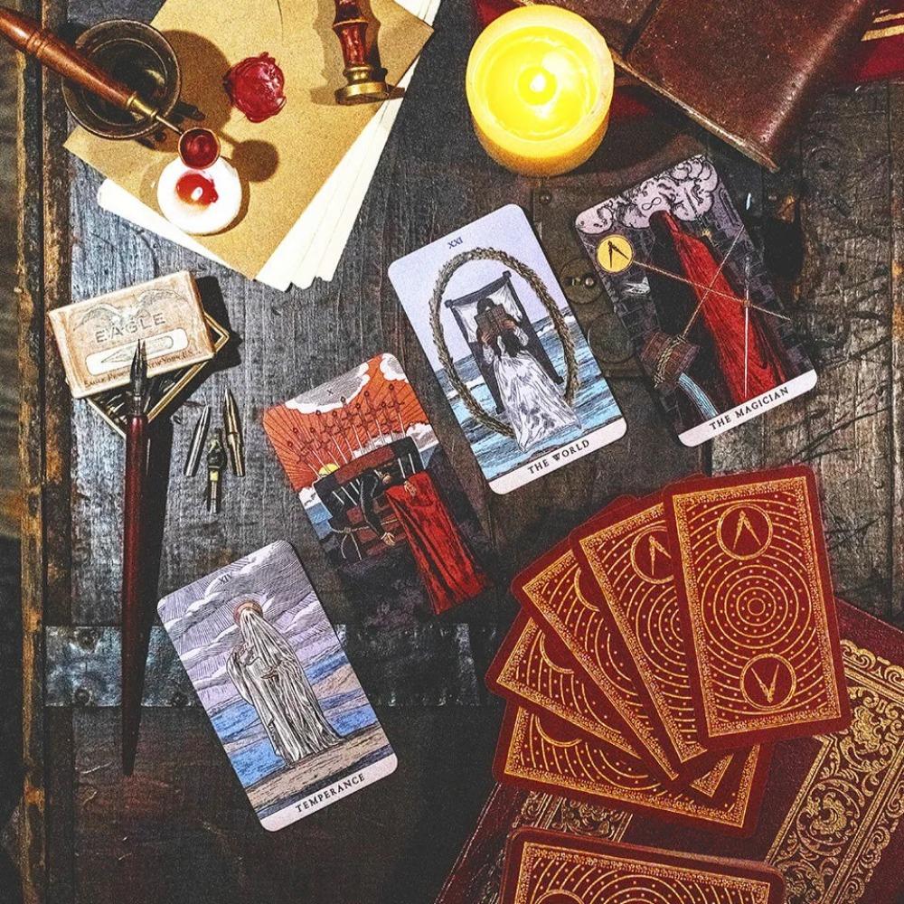 10,3*6 см колода Таро Сомния, иллюстрированное издание, серия из 78 карт, вдохновленная мечтами и кошмарами