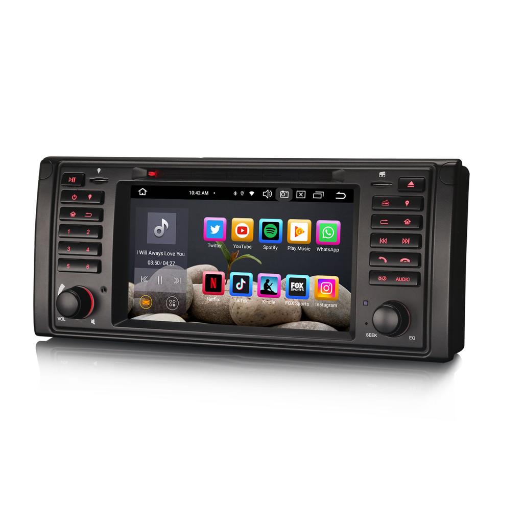 EU Erisin ES8539B 8-Core Android 14.0 Car Stereo GPS CarPlay DAB Autoradio GPS for BMW 5 Series E39 M5 Dashboard MP3/MP4 Players