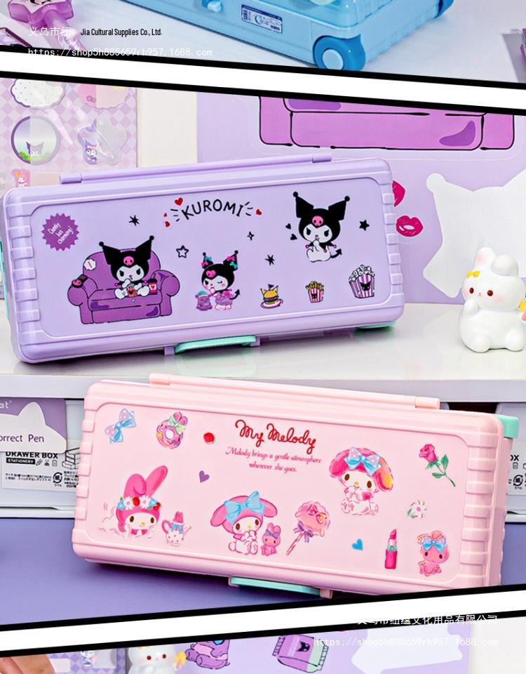 Милый мультяшный пенал для девочек для учеников начальной школы