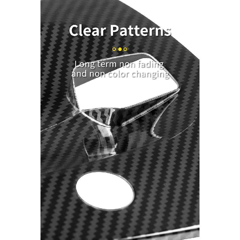 Exterior Car-styling Door Handle Scratch Protective Cover PC Door Bowl 3D Sticker Trims Accessories for Smart 451 Fortwo