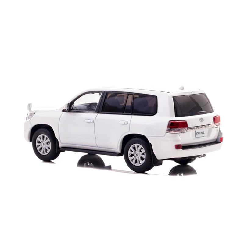 CARNEL Масштаб 1/43 Toyota Land Cruiser AX G Selection (URJ202) 2015 Белый перламутровый кристальный блеск Готовое изделие CN431504
