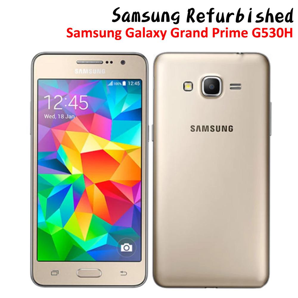 Samsung Восстановленный мобильный телефон Samsung Galaxy Grand Prime G530H, смартфон с двумя SIM-картами, 8 ГБ, 5,0 дюйма