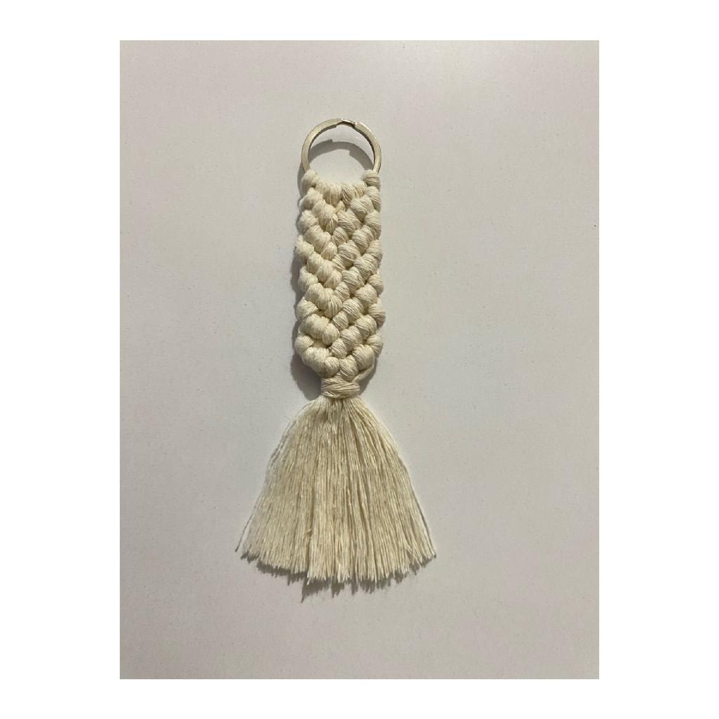 Брелок для ключей в стиле макраме 50-х годов на свадьбу, помолвку, день рождения, сувенирный подарочный брелок в стиле Мавлид