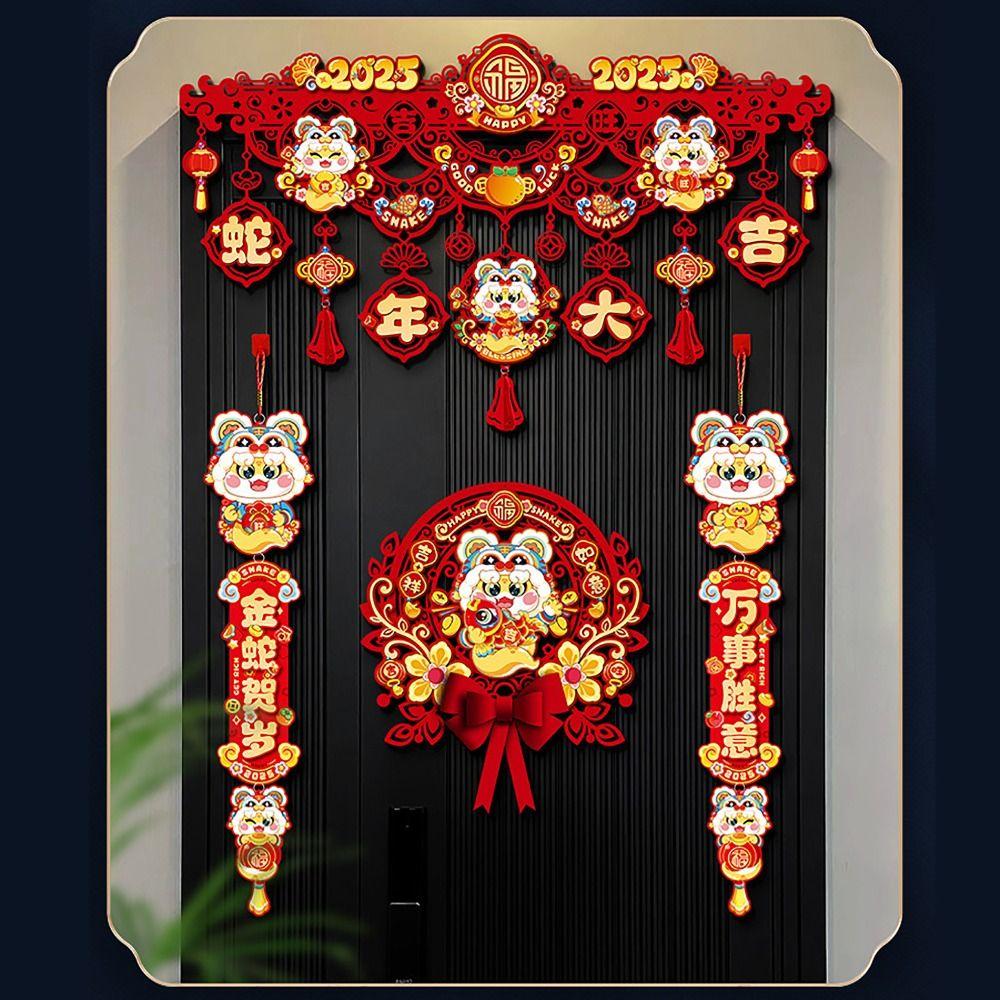 Non-woven New Year Decor Chinese Character Festival Supply  For Spring Festival Traditional Vietnam