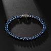 Sapphire Blue Zircon Sparkly Women's Bracelet - Elegant, Exquisite, High-Value Gift for Bestie Jewelry