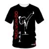 New Summer 3D Taekwondo Boxing Printing T Shirt Martial Art Wushu Graphic Tee Shirts For Men Kid Cool Hip Hop Clothing Tops Tees