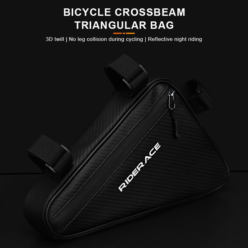 Bicycle Bag Triangle Waterproof Rainproof 3L Large Capacity Outdoor Sport Cycling Frame Front Bags MTB Road Bike Pouch Frame Bag