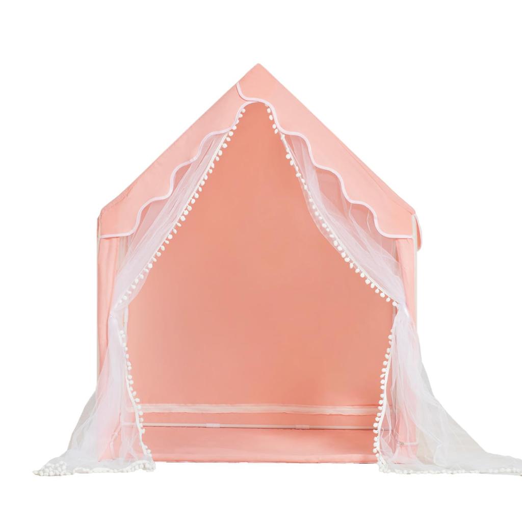 Kids' Game Tent, Indoor Princess Castle for Girls, Family Game House, Small House with Starlight, Outdoor Play House, Birthday/Christmas Gift