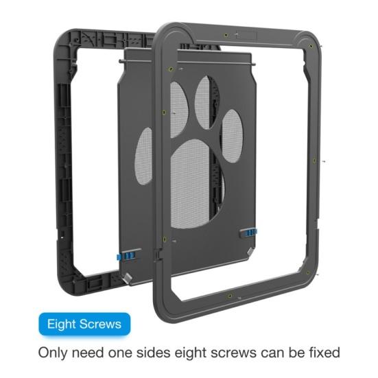 Pet Dog Cat Door Hole Nylon Mesh Screen Window Safety Tunnel Fence