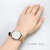 CASIO Women's Analog Quartz Watch LTP-VT04L-7A1 Beige Leather Band Overseas Model Water Resistant