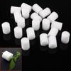 20Pcs White Clone Cloning Collar Foam Insert Hydroponic Root Guard Mesh Pot 25mm