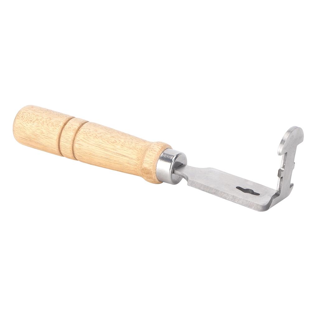 Beehive Frame Cleaning Shovel with Wood Handle Stainless Steel Scraper Cleaner Supply