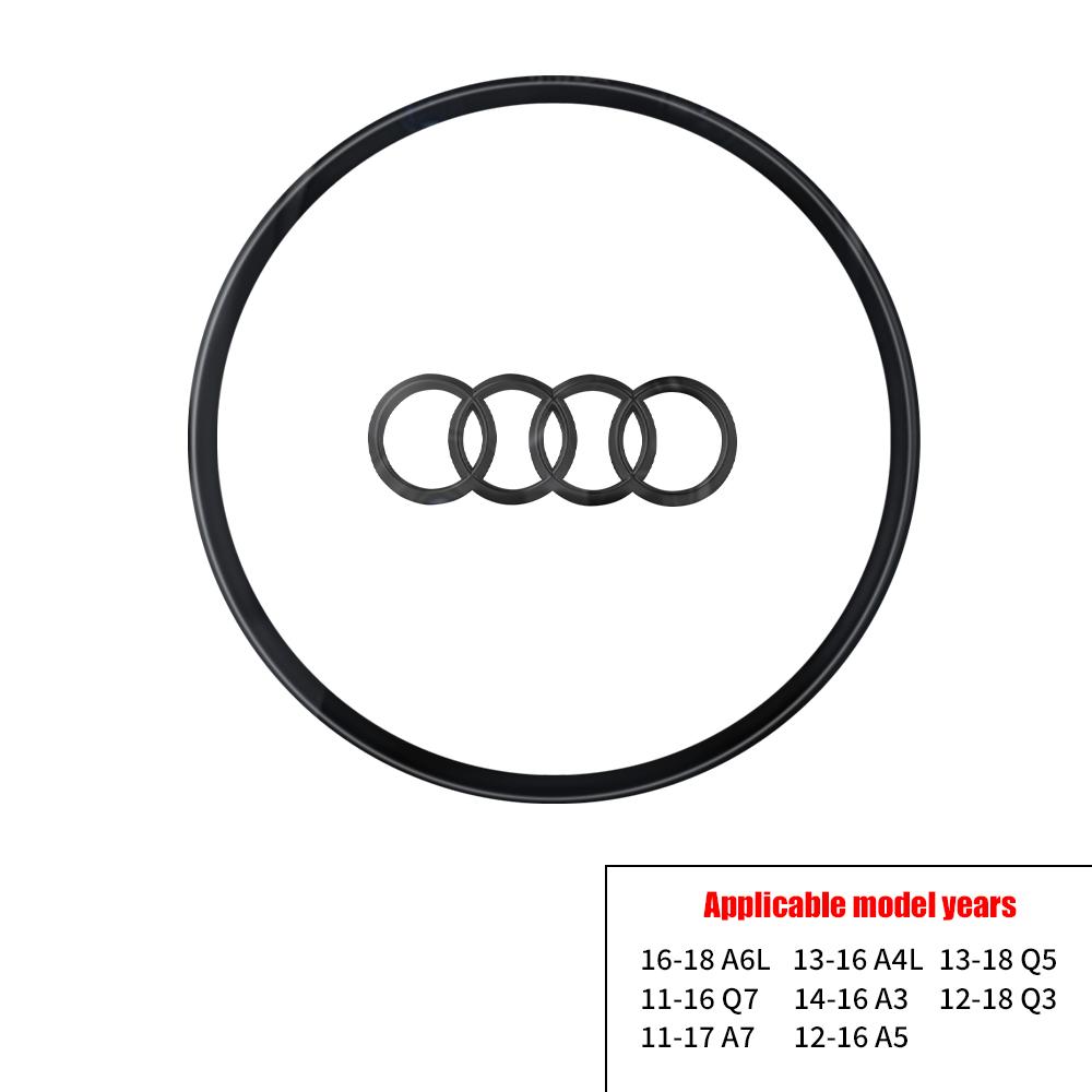 For AUDI A4L 2013-2016 A6L 2016-2018 Q5 2013-2018 Q7 A7 2011-2016 A3 2014-2016 Q3 2012-2018 Car Steering Wheel Badge Replacement