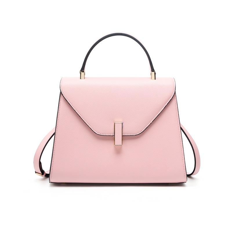 Shoulder bag commuting to work three-dimensional leather women's large-capacity handbag