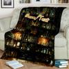 1PC Custom Name Herbal Magic Shelf outdooor Flannel blankets Throw Blanket All-Season Throw Gift Bedspread for Couch, Bed, Camping Holiday Birthday gi