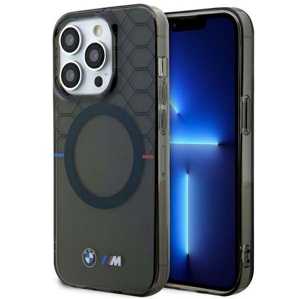 Etui do iPhone 14 Pro Max BMW Hardcase MagSafe Szary