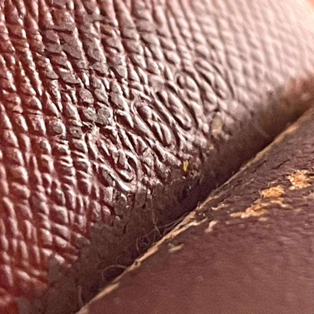 Б/у Держатель для ключей LOUIS VUITTON Коричневая кожа унисекс