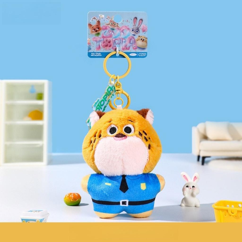 Мультяшный плюшевый брелок - Кролик Леопард Ленивец, Милый брелок с животным для украшения рюкзака, автомобиля, Мягкая плюшевая игрушка в подарок