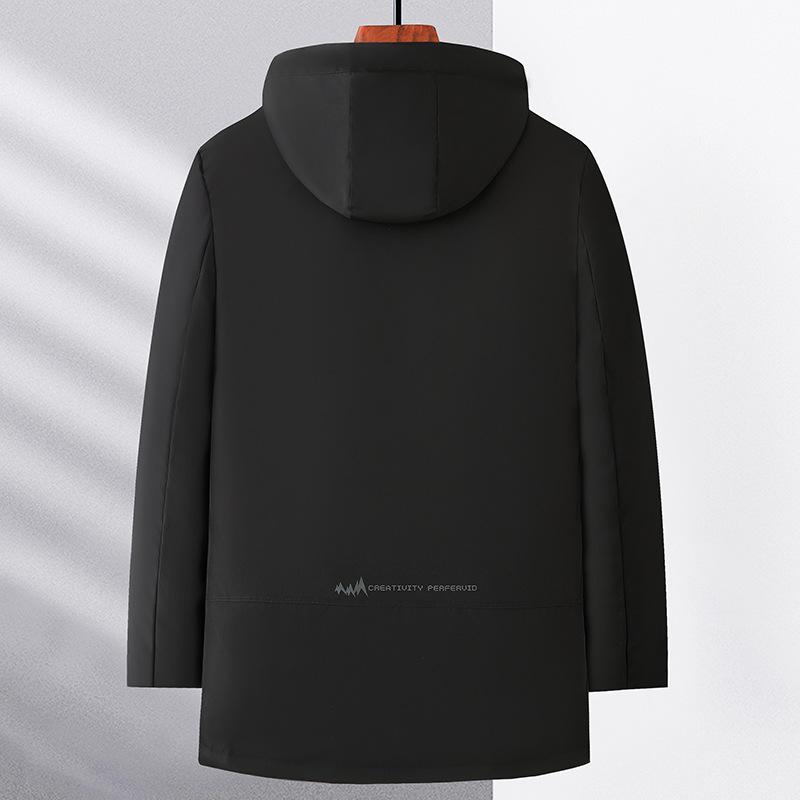 Men's Jacket Business Casual Warm Cold-resistant Cotton Winter Coat Thickened Jacket