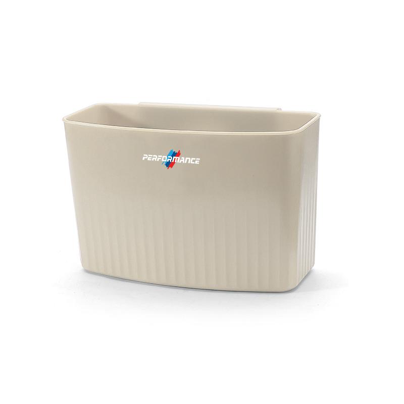 Car ABS Plastic Hanging Multi-Functional Storage Box Trash Can Accessories For BMW E90 G80 M3 G30 M5 F82 F83 F20 F21 G42 F95 F96