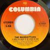 7-дюймовая пластинка MANHATTANS It Feels So Good To Be Loved So Bad 310495 Columbia 1977 США SoulFunk Б/у