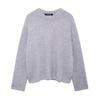 Kaslead New Arrival Women's Clothing Fashion Style Fashion Large Profile Mohair Blending Pullover 1242877