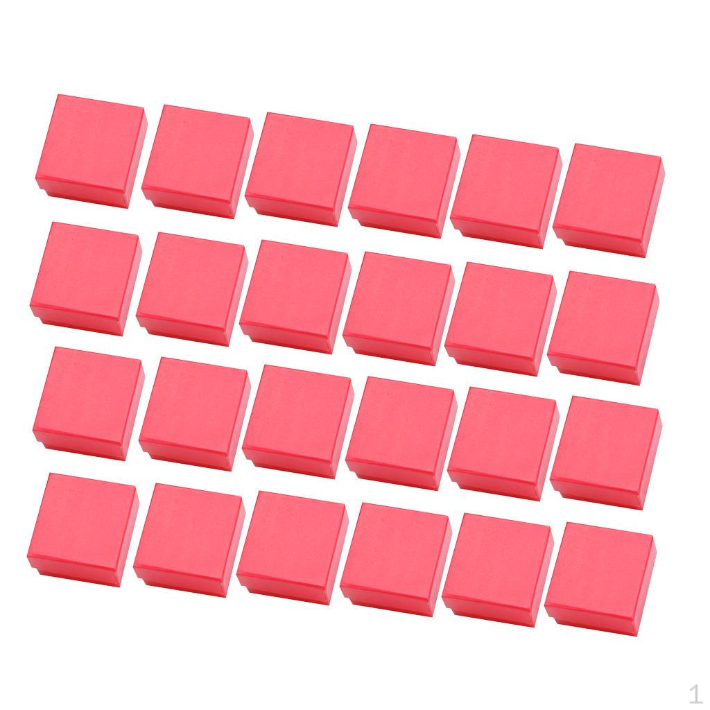 24 штуки коробок для украшений 5 картонных коробок 5x5x3.